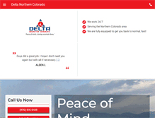 Tablet Screenshot of deltanortherncolorado.com